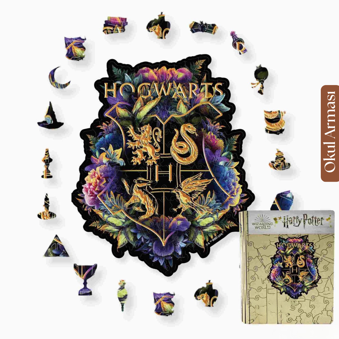 Sihirli Akademi Ahşap Puzzle Serisi