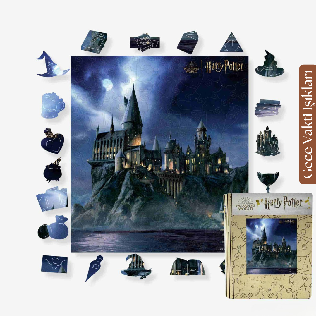 Sihirli Akademi Ahşap Puzzle Serisi