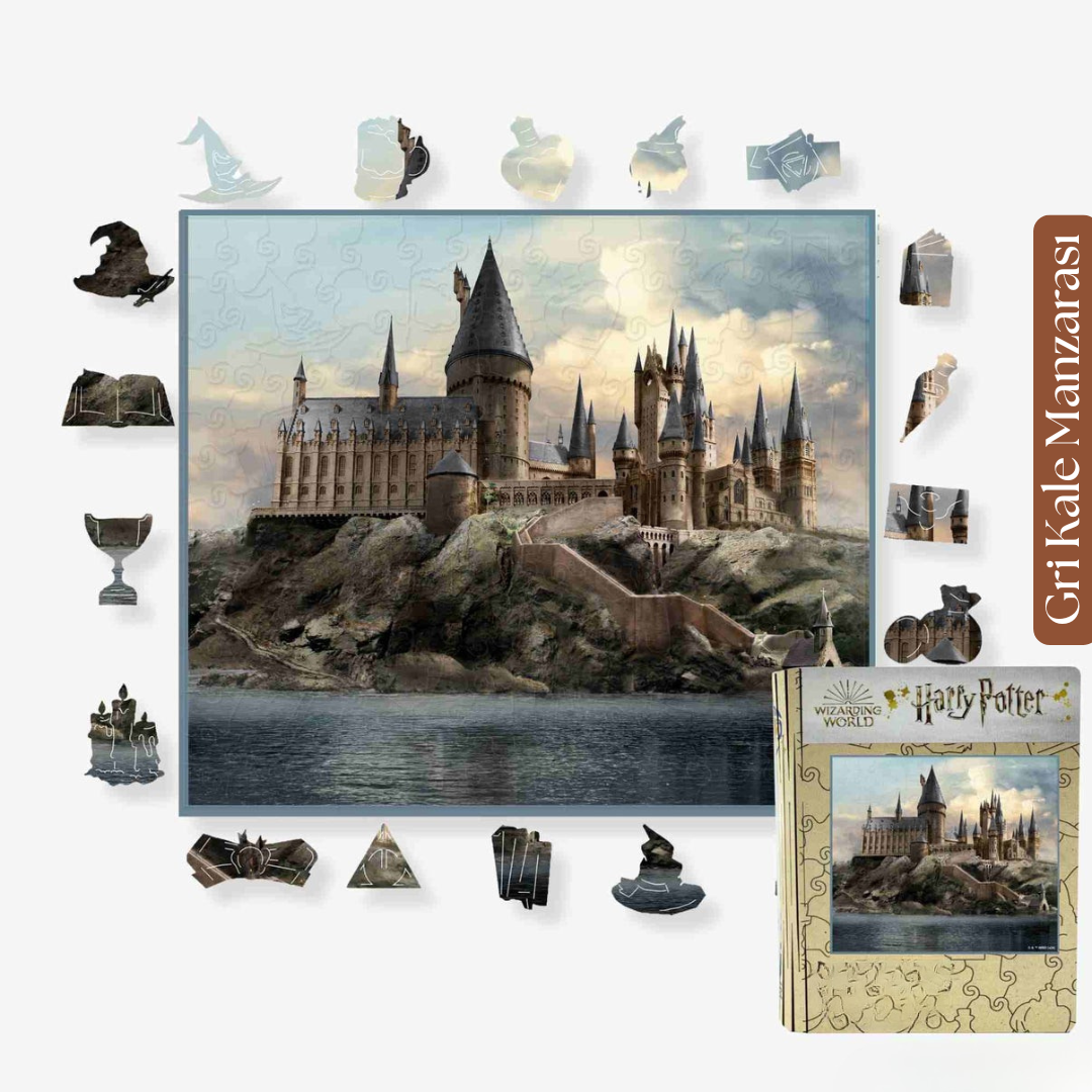 Sihirli Akademi Ahşap Puzzle Serisi