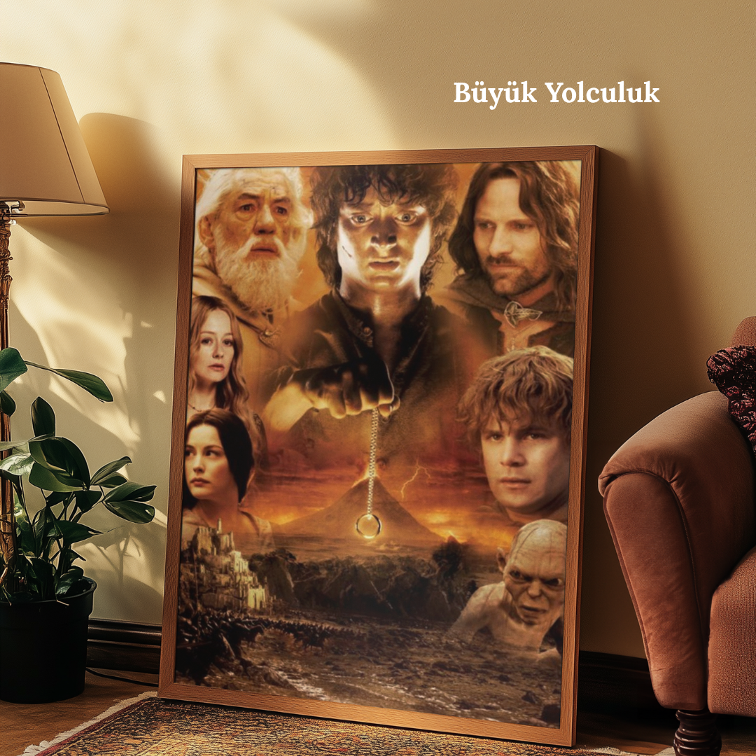 TuvArt™ LOTR Boyanabilir Tablo