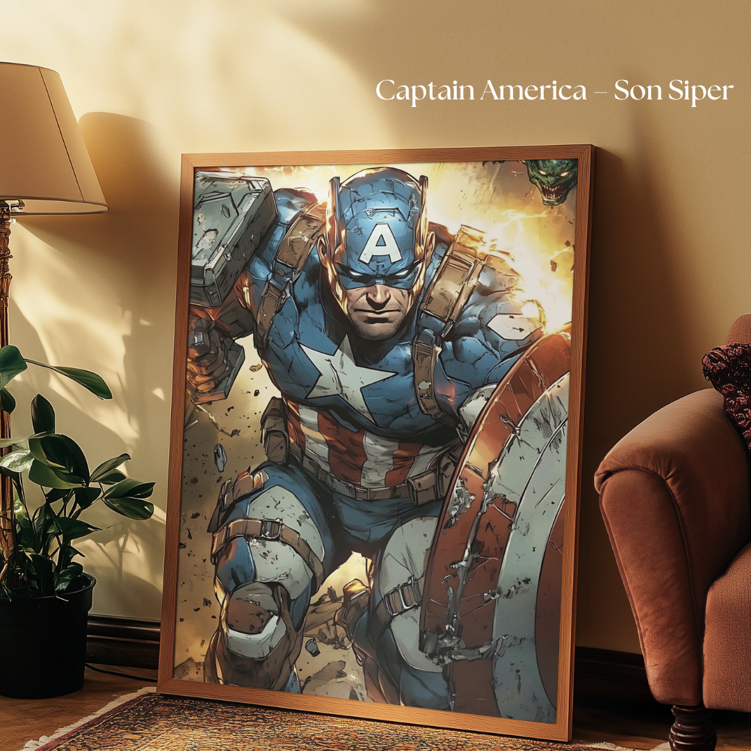 Tuvart™ Marvel Boyanabilir Tuval Serisi