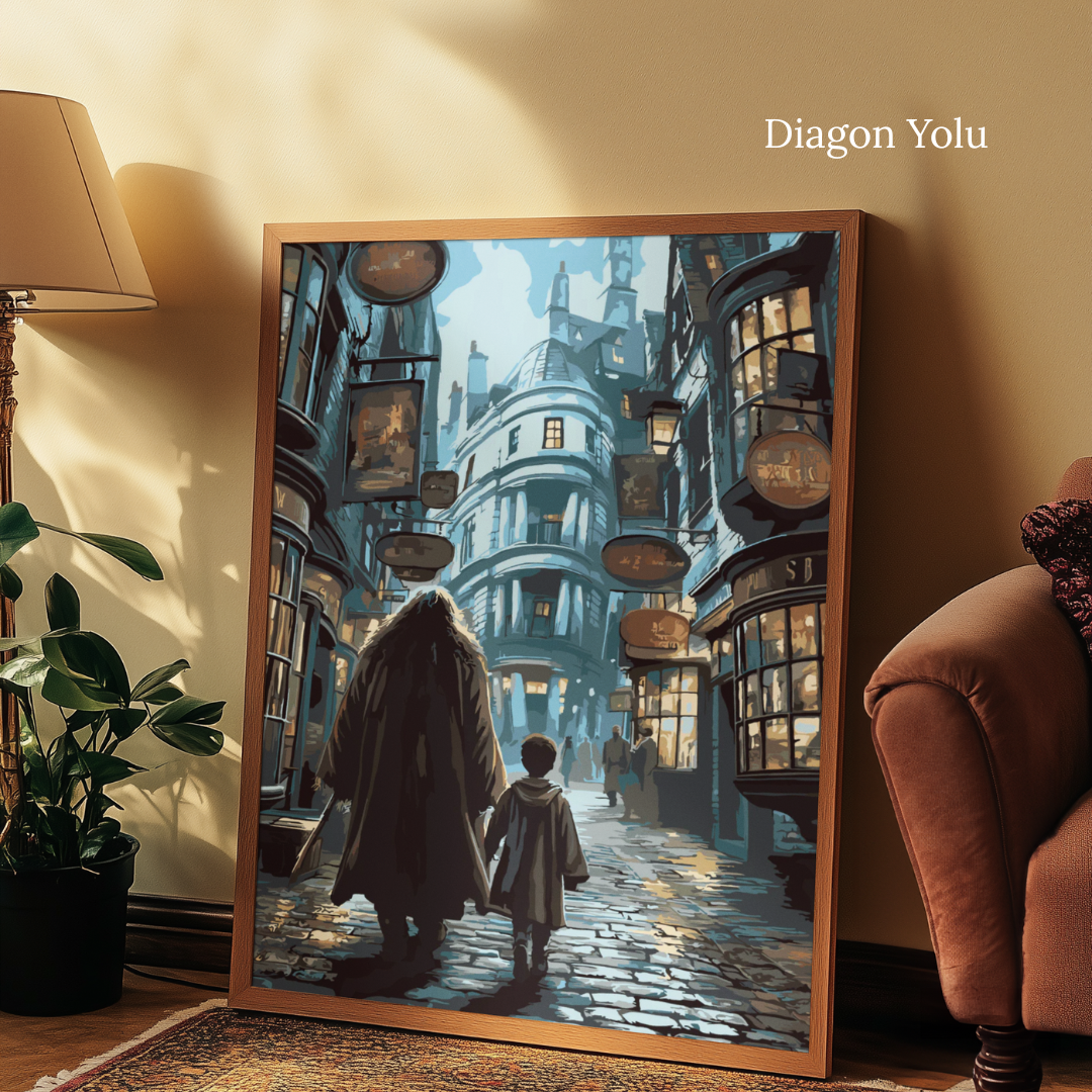TuvArt™ Harry Potter Boyanabilir Tablo