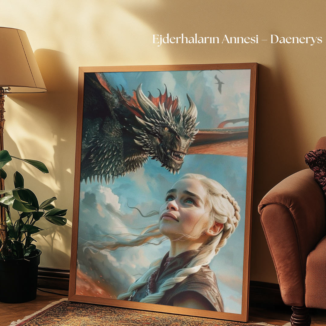 Tuvart™ Game of Thrones Boyanabilir Tuval Serisi