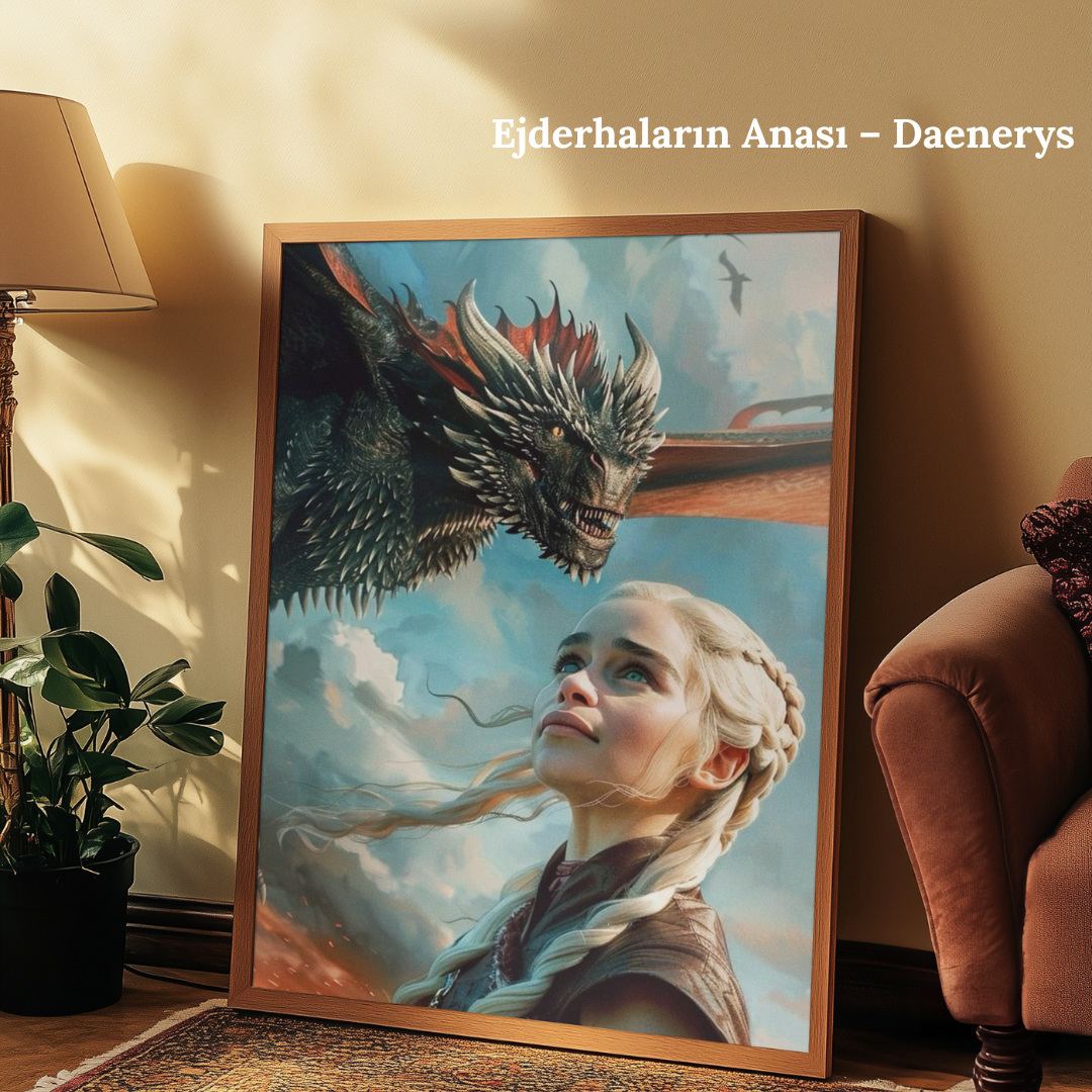 TuvArt™ Game Of Thrones Boyanabilir Tablo