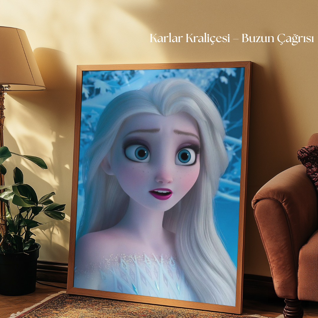 Tuvart™ Disney Prensesleri Boyanabilir Tuval Serisi