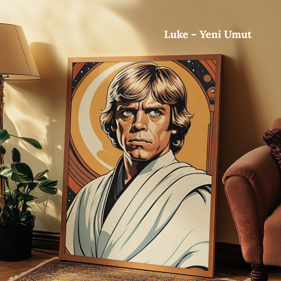 TuvArt™ Star Wars Boyanabilir Tablo