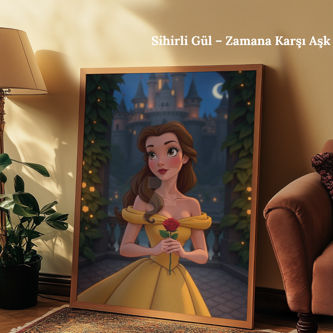 TuvArt™ Disney Prensesleri Boyanabilir Tablo