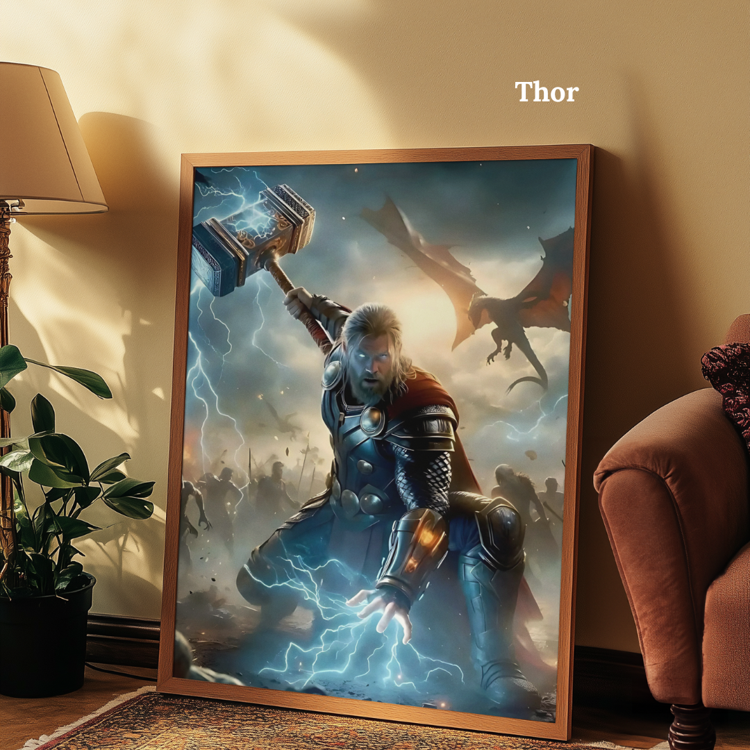 TuvArt™ Marvel Boyanabilir Tablo