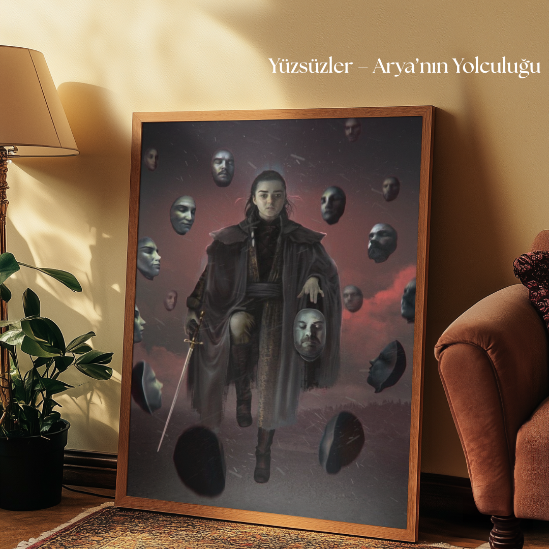 Tuvart™ Game of Thrones Boyanabilir Tuval Serisi