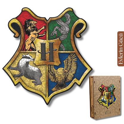 Sihirli Akademi Ahşap Puzzle Serisi