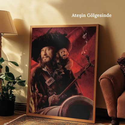 Tuvart™ Karayip Korsanları Boyanabilir Tuval Serisi