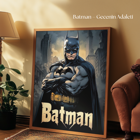 Tuvart™ Batman Boyanabilir Tuval Serisi