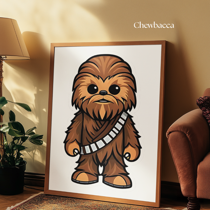 Tuvart™ Çocuklar İçin Tuval | Chewbacca
