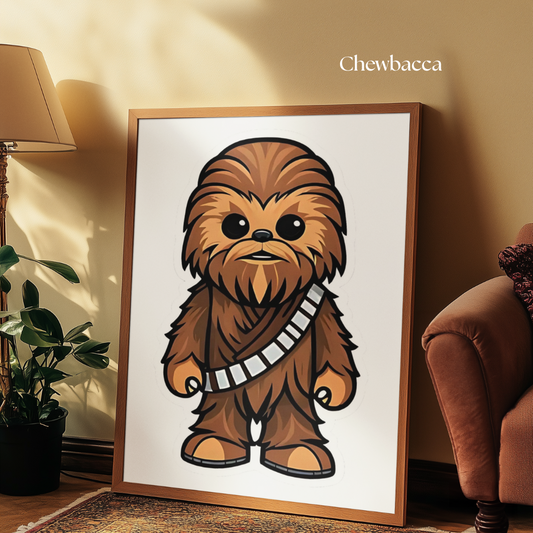 Tuvart™ Çocuklar İçin Tuval | Chewbacca