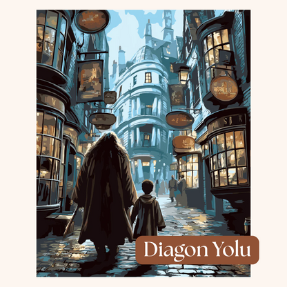 Tuvart™ Harry Potter Boyanabilir Tuval Serisi