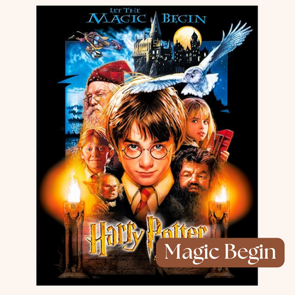 Tuvart™ Harry Potter Boyanabilir Tuval Serisi