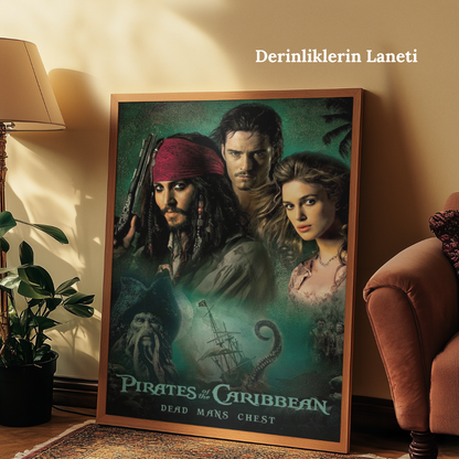 Tuvart™ Karayip Korsanları Boyanabilir Tuval Serisi