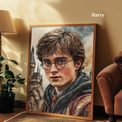 TuvArt™ Harry Potter Boyanabilir Tablo