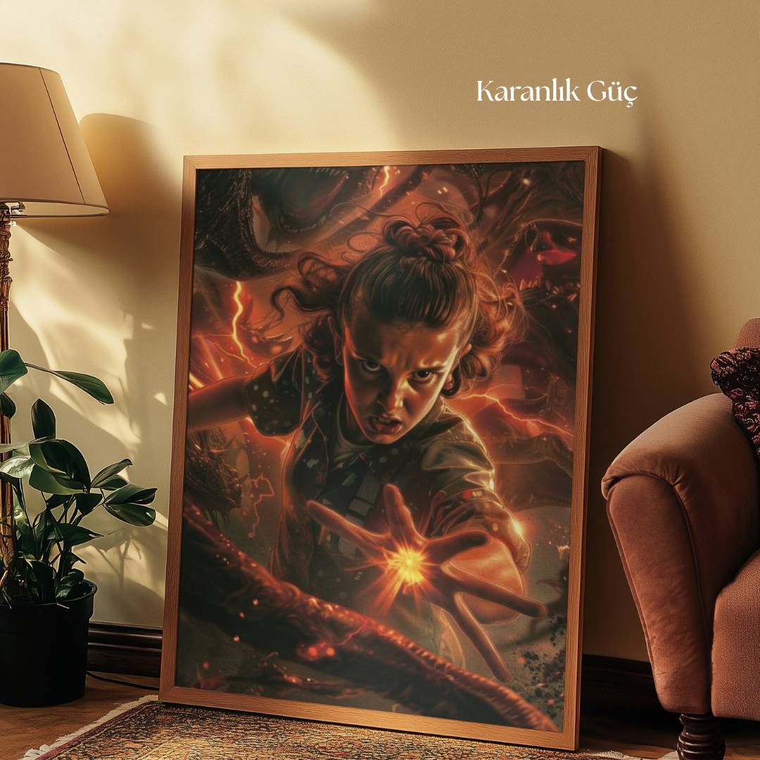 Tuvart™ Stranger Things Boyanabilir Tuval Serisi