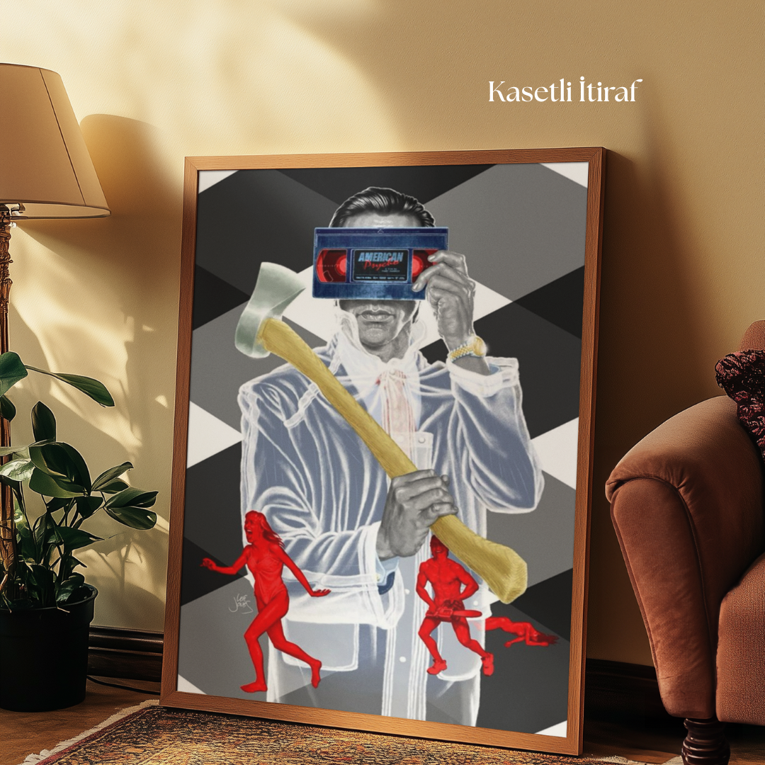 Tuvart™ American Psycho Boyanabilir Tuval Serisi
