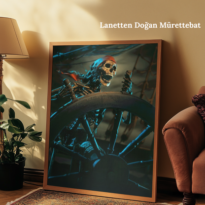 Tuvart™ Karayip Korsanları Boyanabilir Tuval Serisi