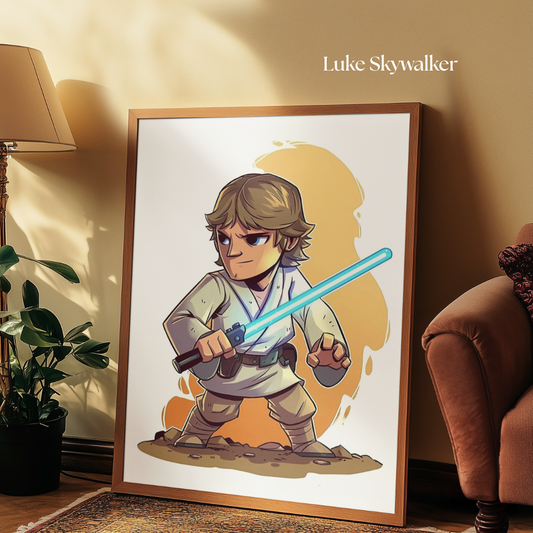 Tuvart™ Çocuklar İçin Tuval | Luke Skywalker