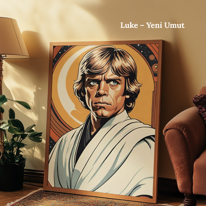 TuvArt™ Star Wars Boyanabilir Tablo