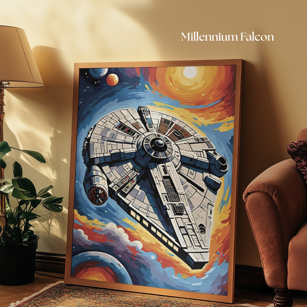 Tuvart™ Star Wars Boyanabilir Tuval Serisi