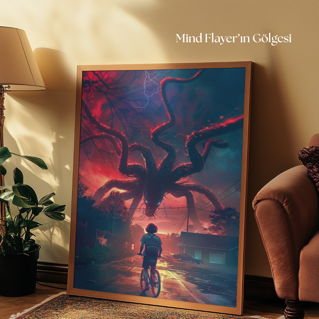 Tuvart™ Stranger Things Boyanabilir Tuval Serisi