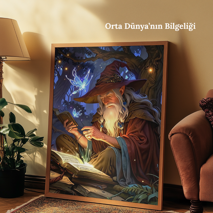 TuvArt™ LOTR Boyanabilir Tablo