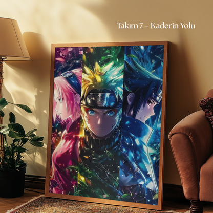 Tuvart™ Naruto Boyanabilir Tuval Serisi