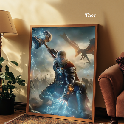 TuvArt™ Marvel Boyanabilir Tablo