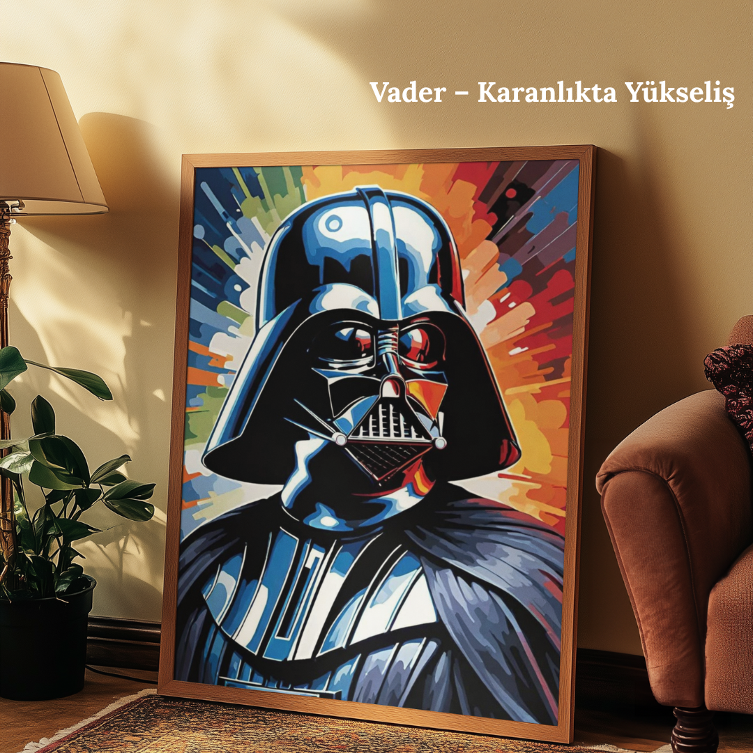 TuvArt™ Star Wars Boyanabilir Tablo