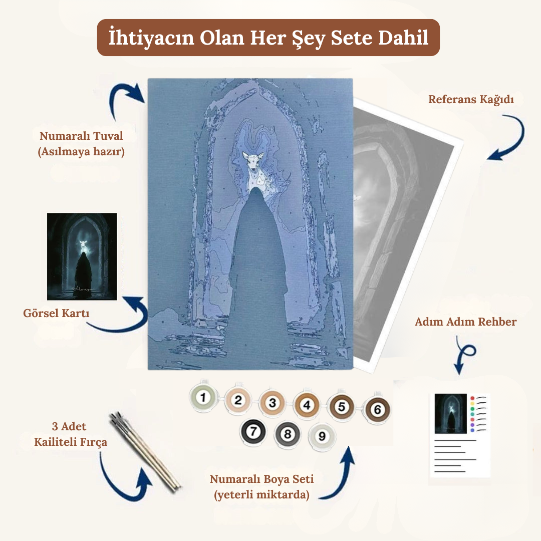 TuvArt™ Star Wars Boyanabilir Tablo
