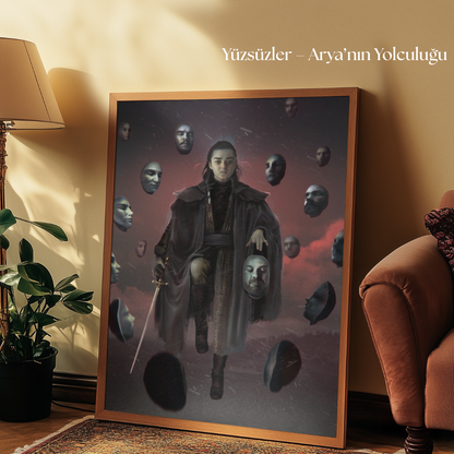 Tuvart™ Game of Thrones Boyanabilir Tuval Serisi
