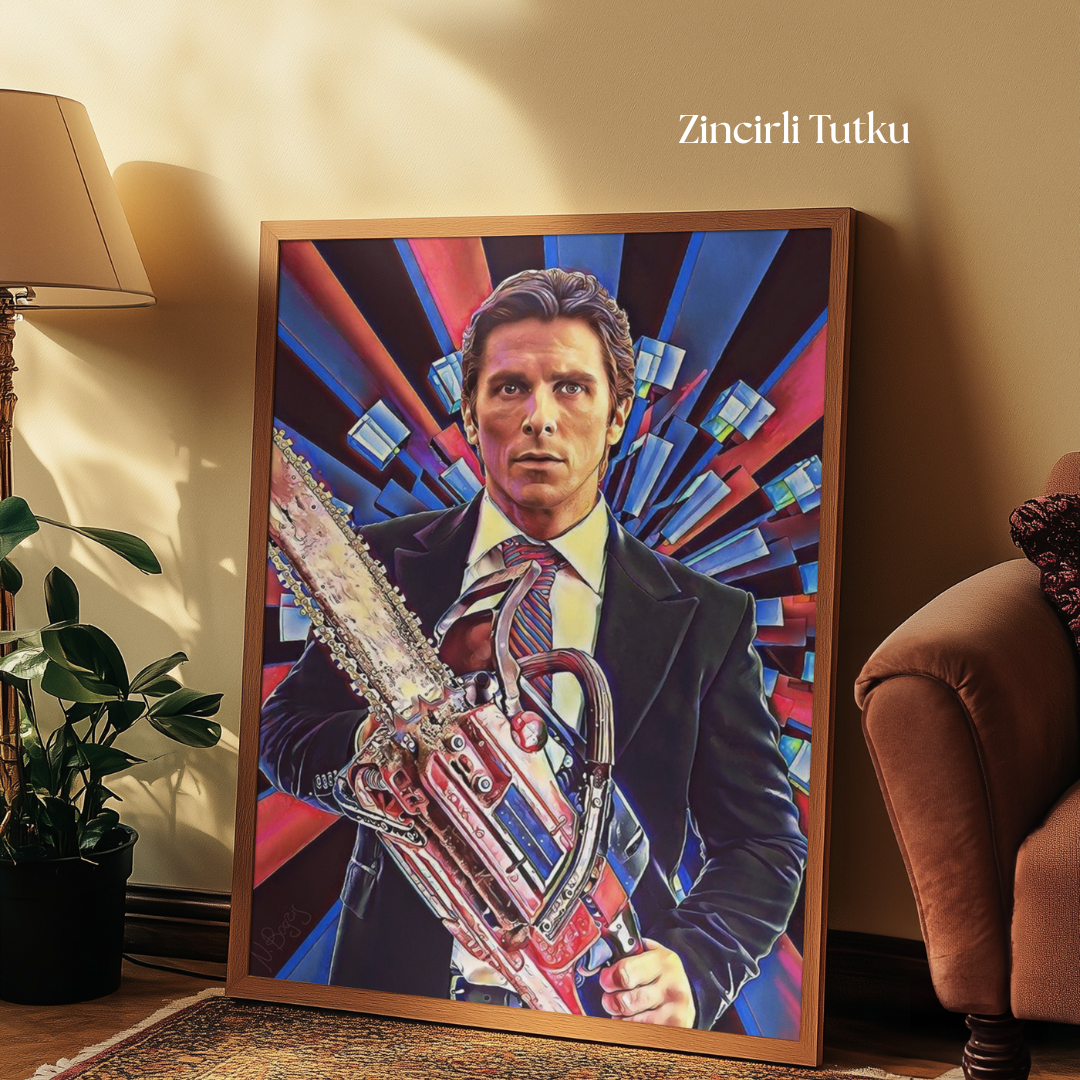 Tuvart™ American Psycho Boyanabilir Tuval Serisi