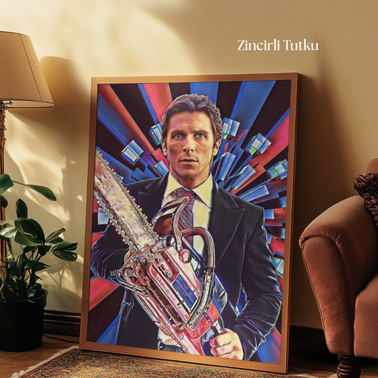 Tuvart™ American Psycho Boyanabilir Tuval Serisi