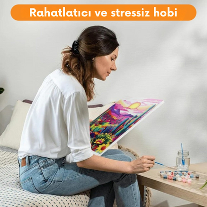 Tuvart™ Yüzüklerin Efendisi Boyanabilir Tuval Serisi